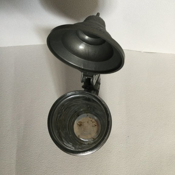 German Ein Prosit Der Gemutlichkeit Molded Glass Plastic Lid Beer Steins - Picture 4 of 5